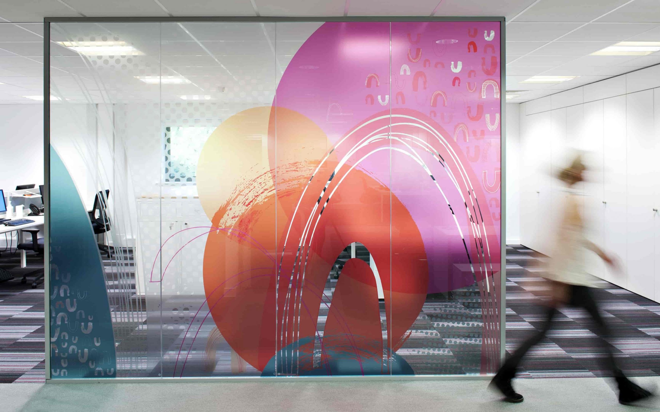 custom decorative window film